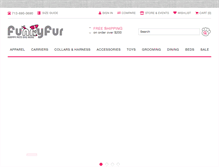 Tablet Screenshot of funnyfur.com